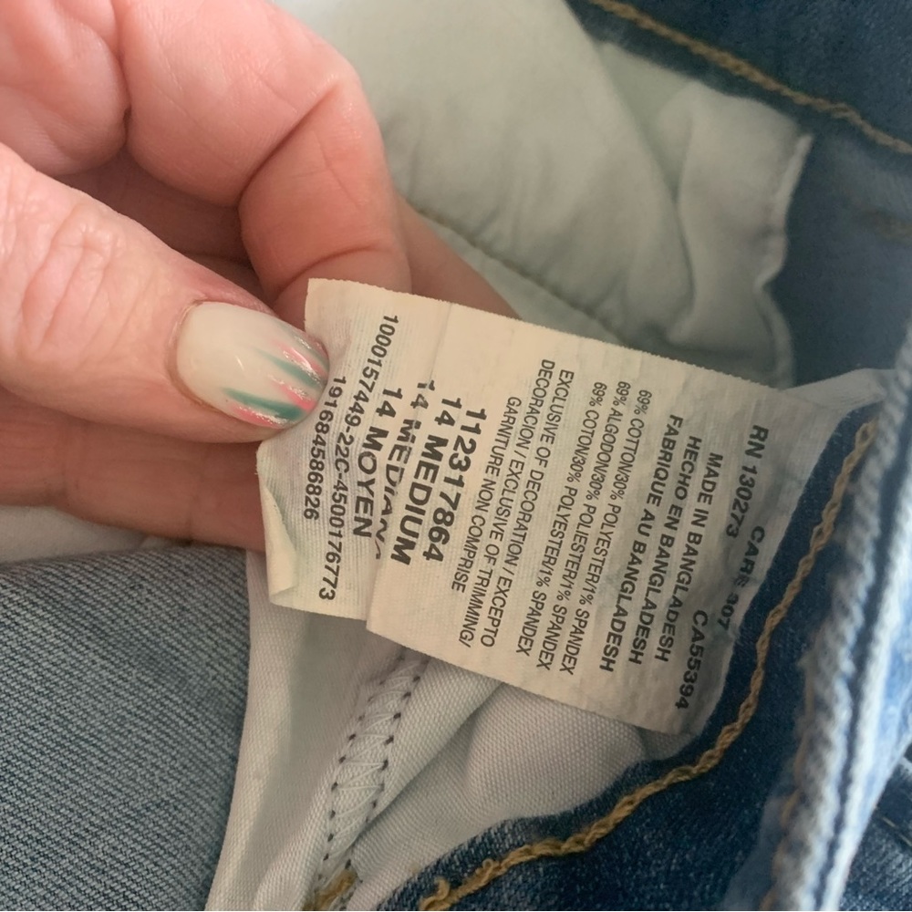 Women’s Lee regular fit mid rise Bermuda shorts